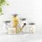 JoyJolt® Storage Jars with Airtight Stainless Steel Lids, 6ct.
